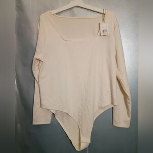 a new day Off-White Long Sleeve Bodysuit